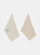 2 pack strofinacci in cotone con ricamo corallo_0