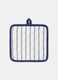 Pot Holder with Stripes_0