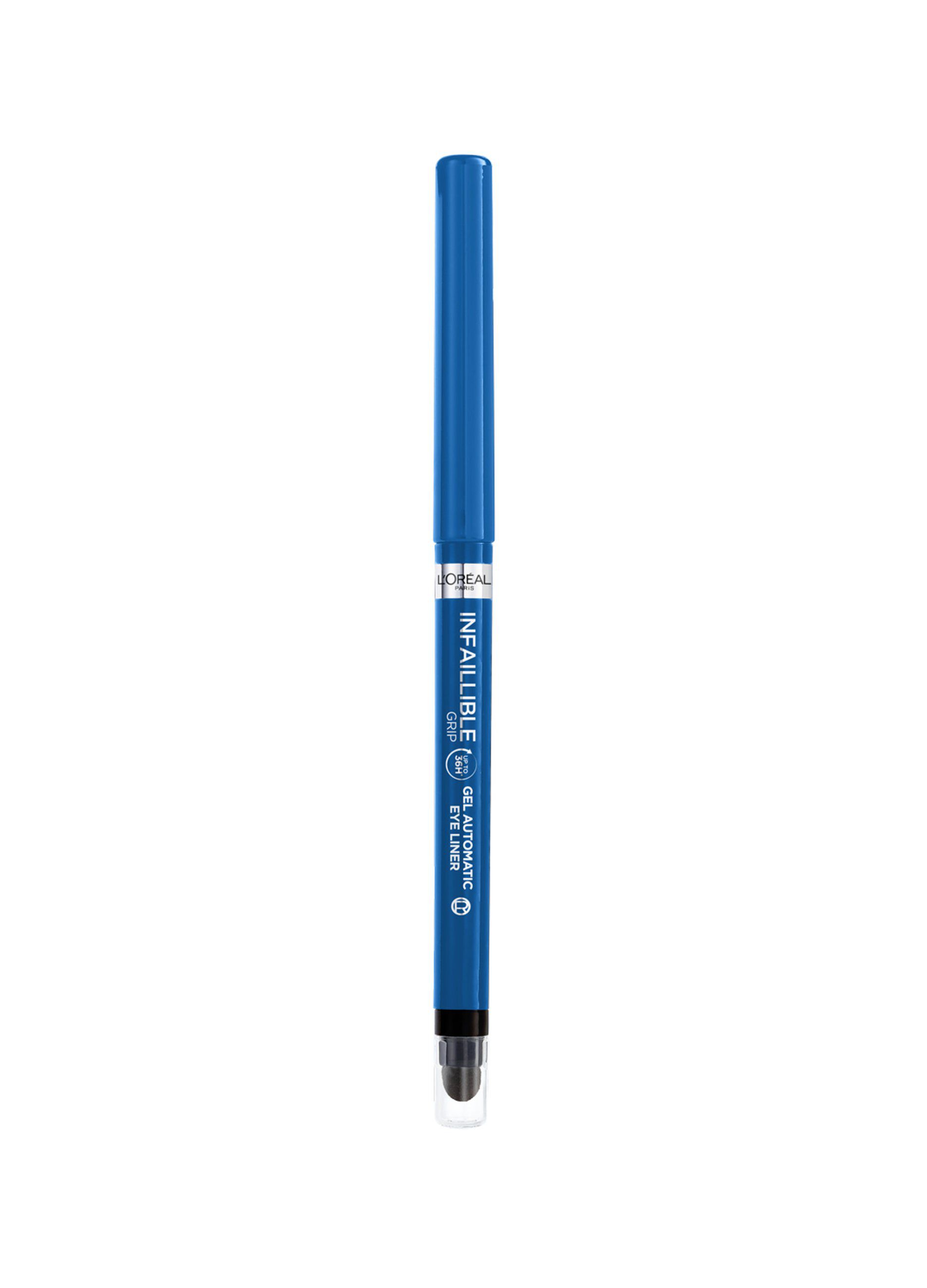 L'Oréal Paris Matita Automatica in Gel Infaillible 36H Grip Liner, Tratto Sfumabile a Lunga Tenuta, Waterproof, Formula in Gel, Tonalità: 05 Blue Jersey._0