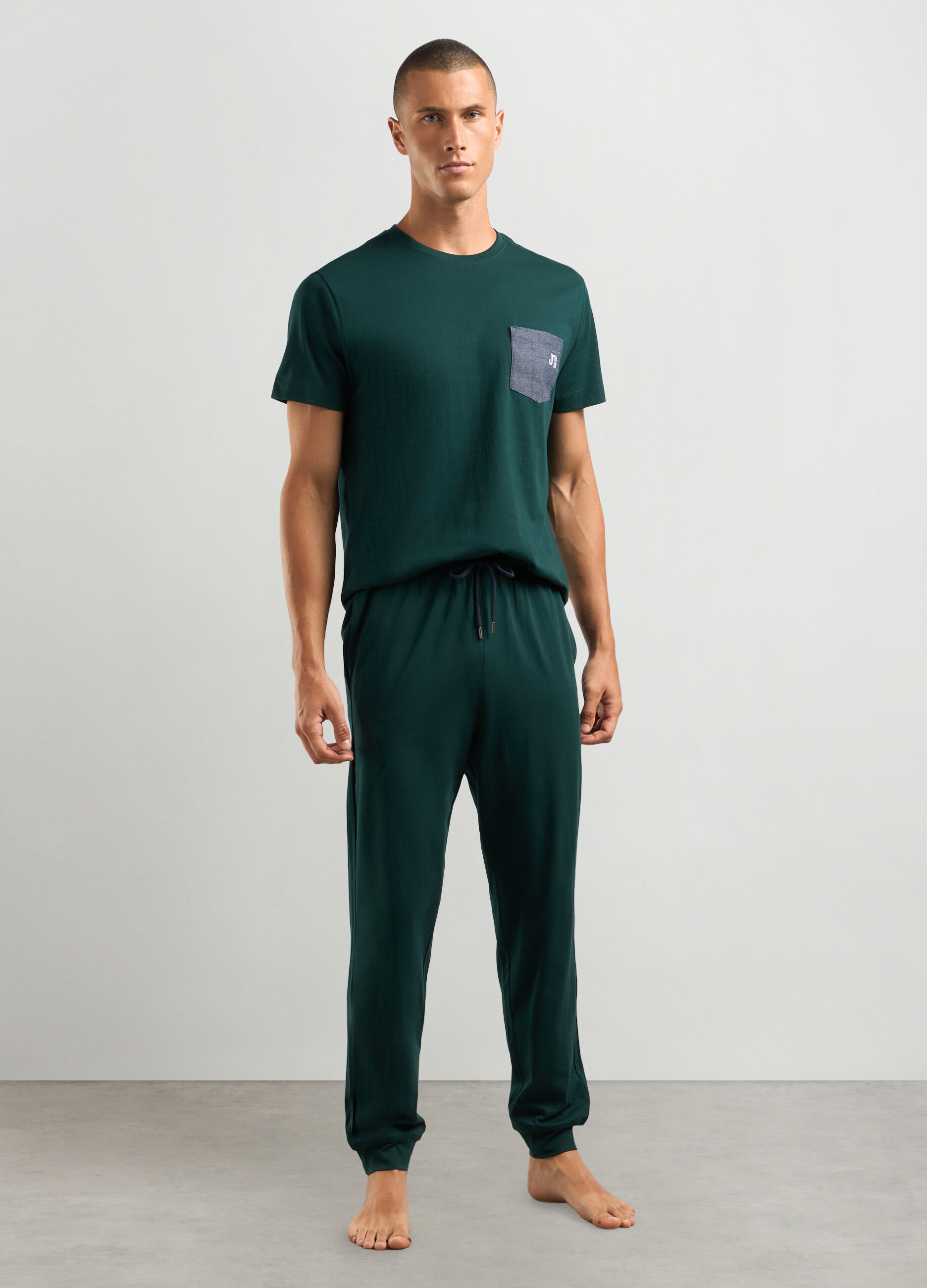 Pantaloni pigiama cotone shop