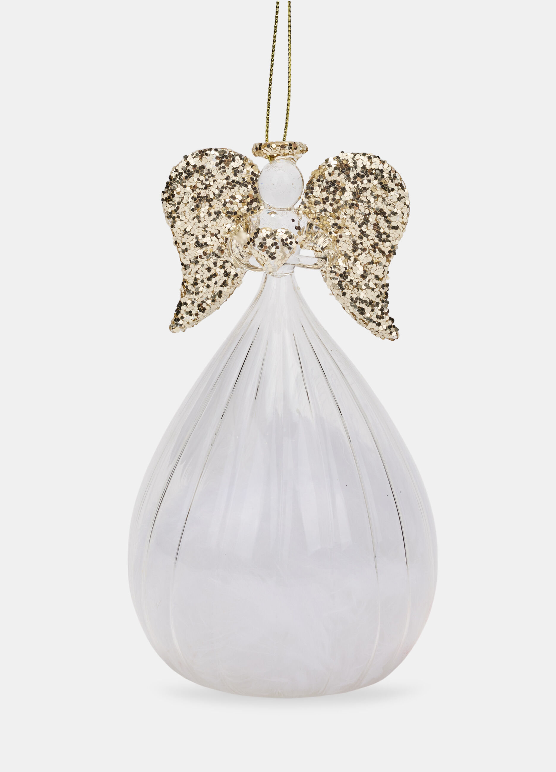 Ornamento angelo in vetro_0