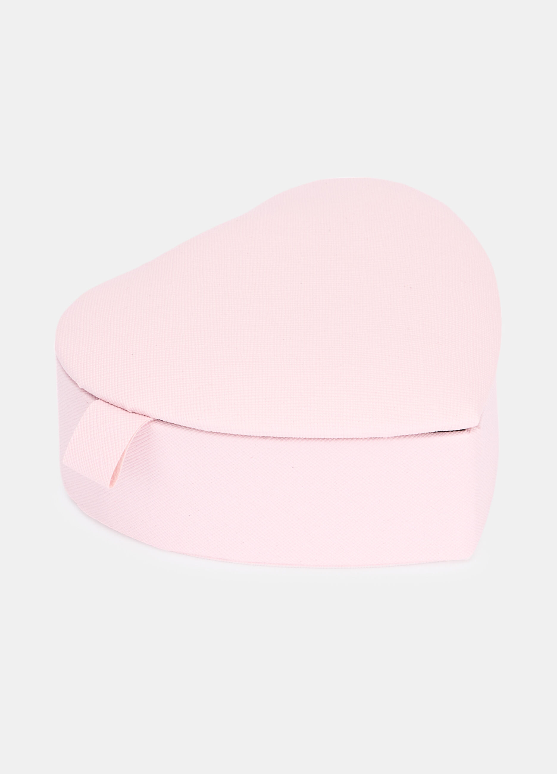 Heart-shaped jewellery box in velvet_0