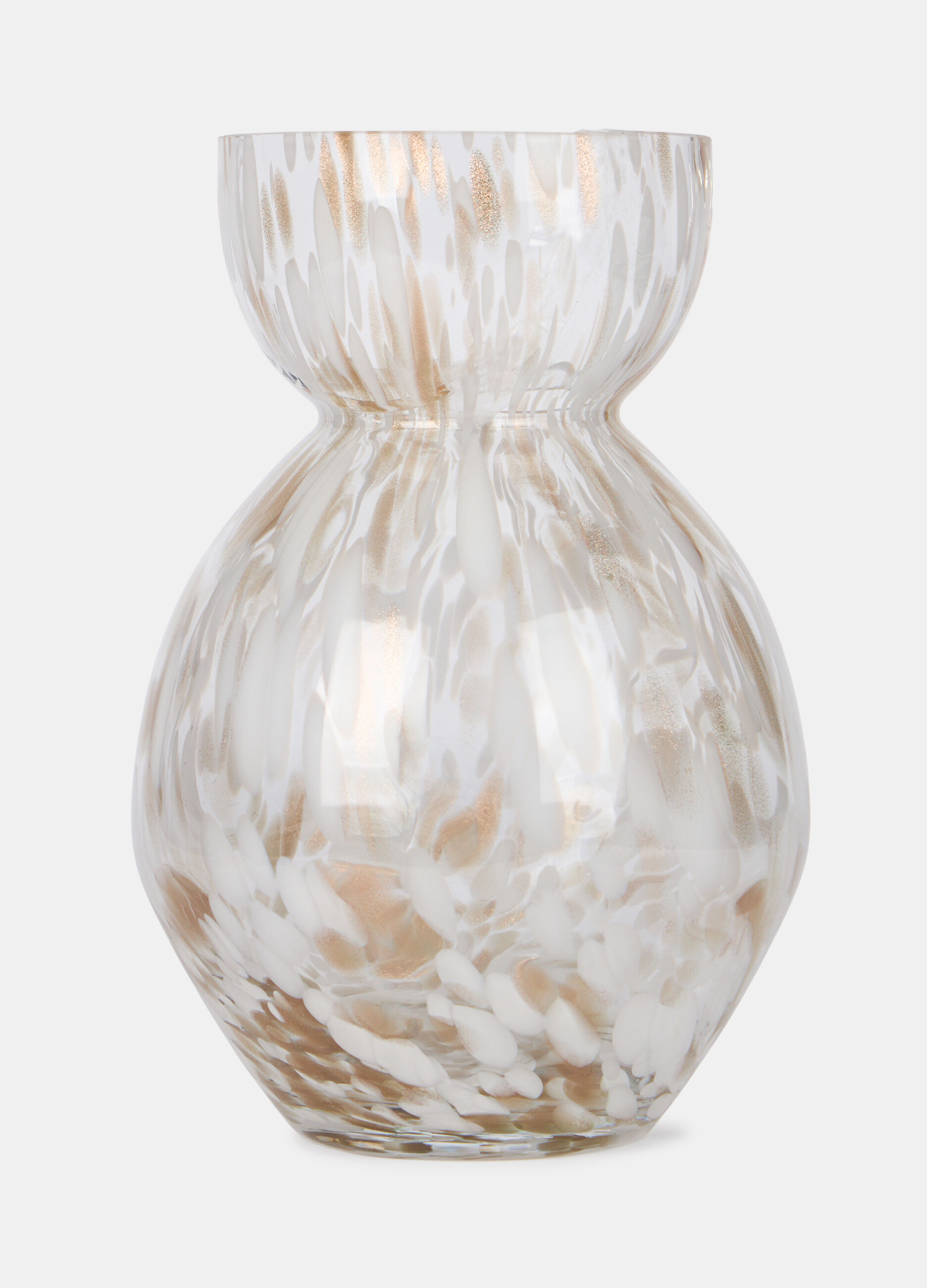 Vaso in vetro screziato_0