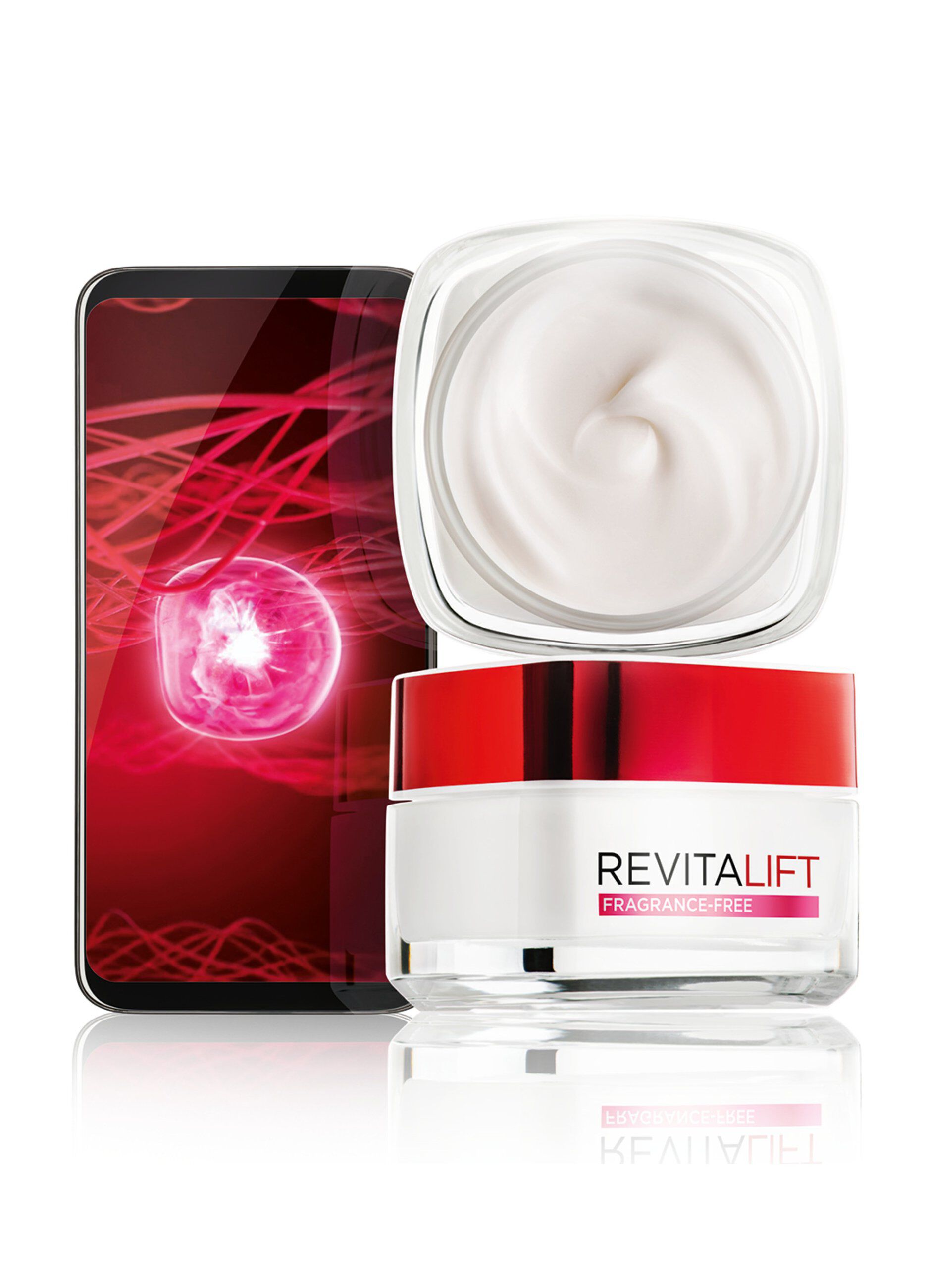 L'Oréal Paris Crema Viso Giorno Fragrance-Free Revitalift, Formula Clean Senza Profumo, Azione Antirughe Anti-Età con Probiotico Liftante, 50 ml._2