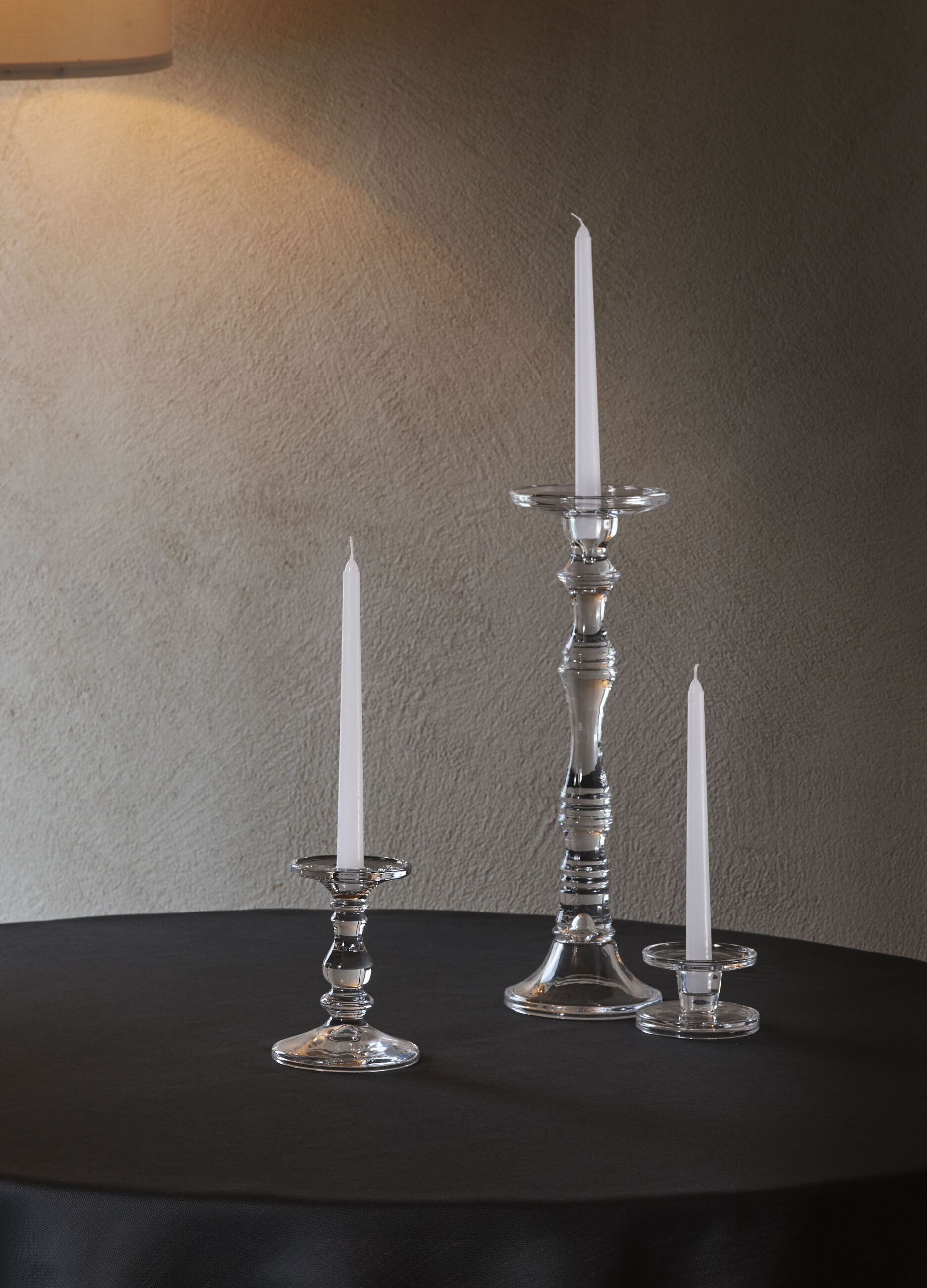 Candle holder in glass_0