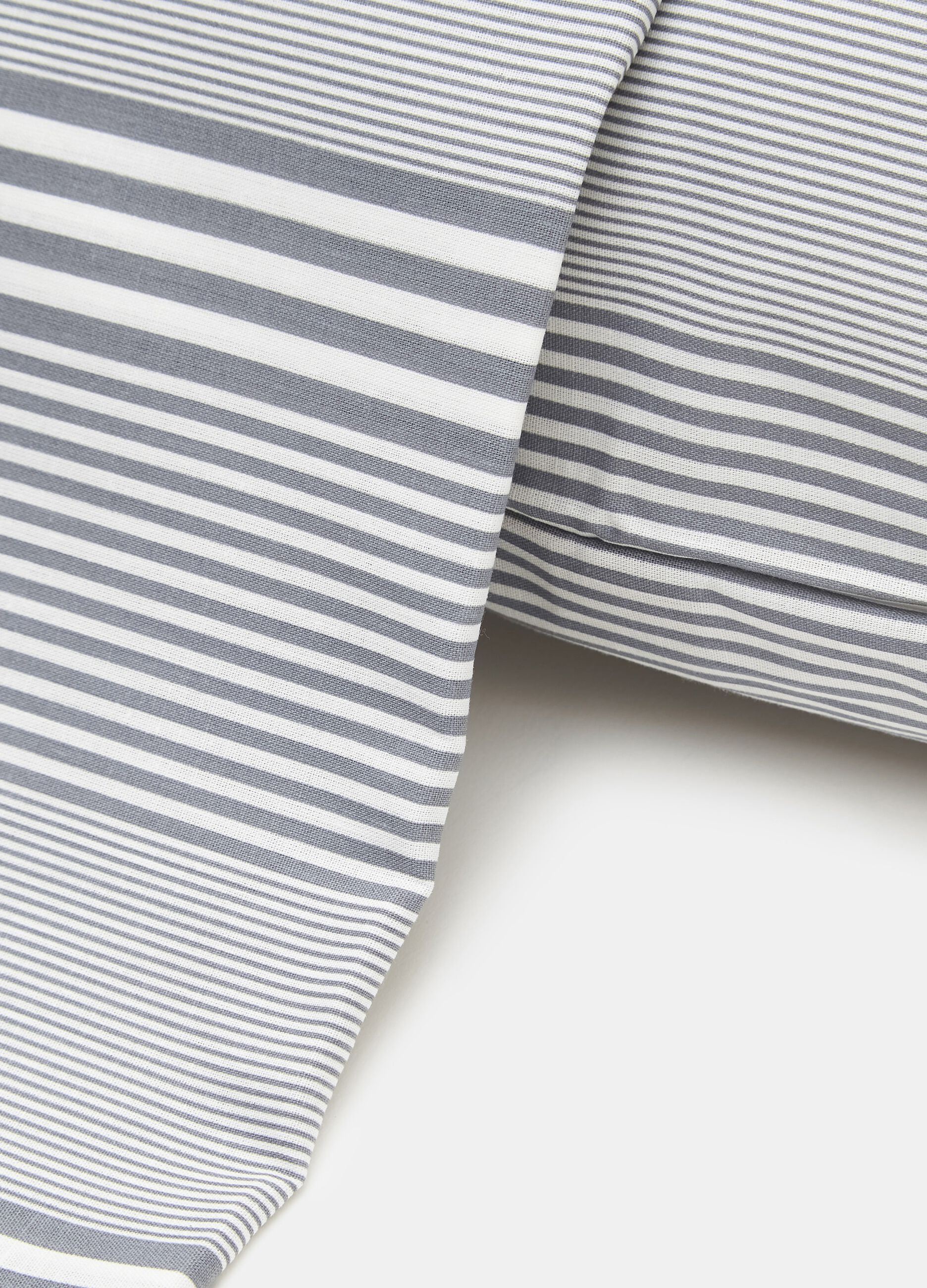 Lenzuolo a righe di puro cotone_1