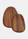 2 pack vassoi ovali in legno_0