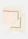 2 pack tovaglioli con ricamo foglie_0