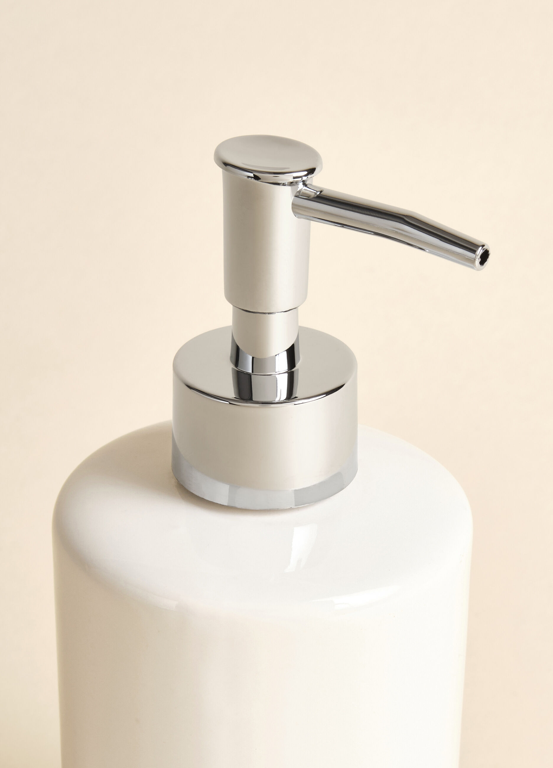 Dispenser sapone bianco