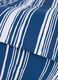 Parure lenzuolo letto matrimoniale con fantasia a righe blu_1