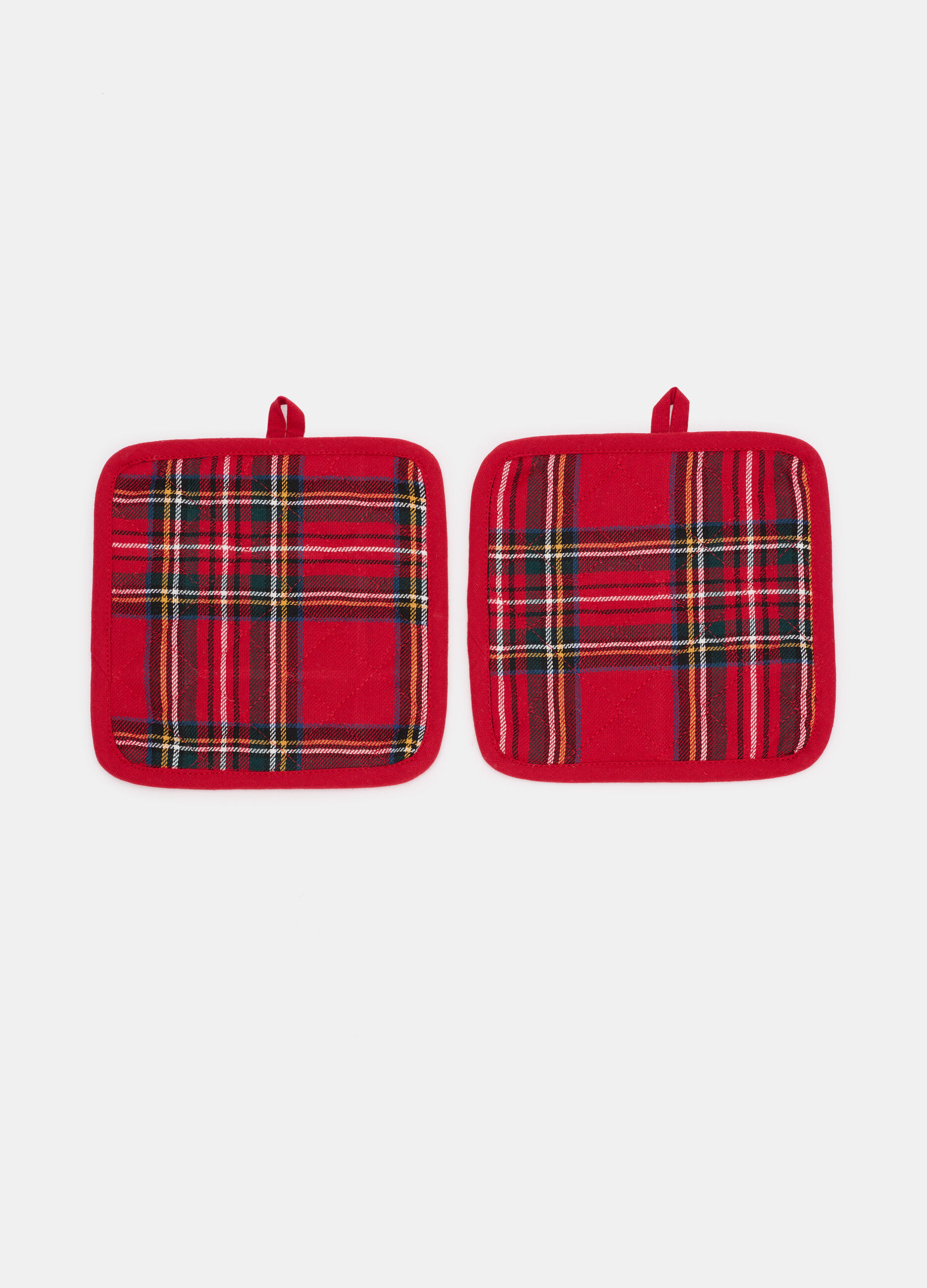 2 pack presine a scacchi in cotone_0