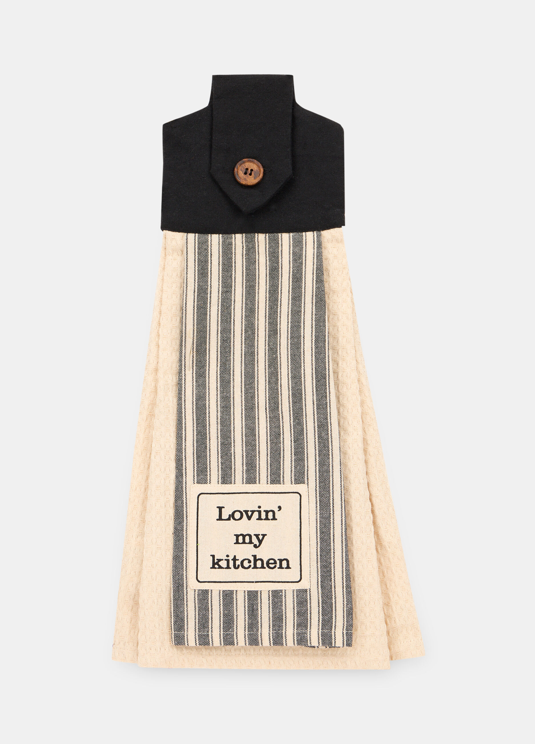 Strofinaccio "Lovin' my kitchen" in cotone_0