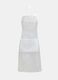Cotton apron with pocket_0