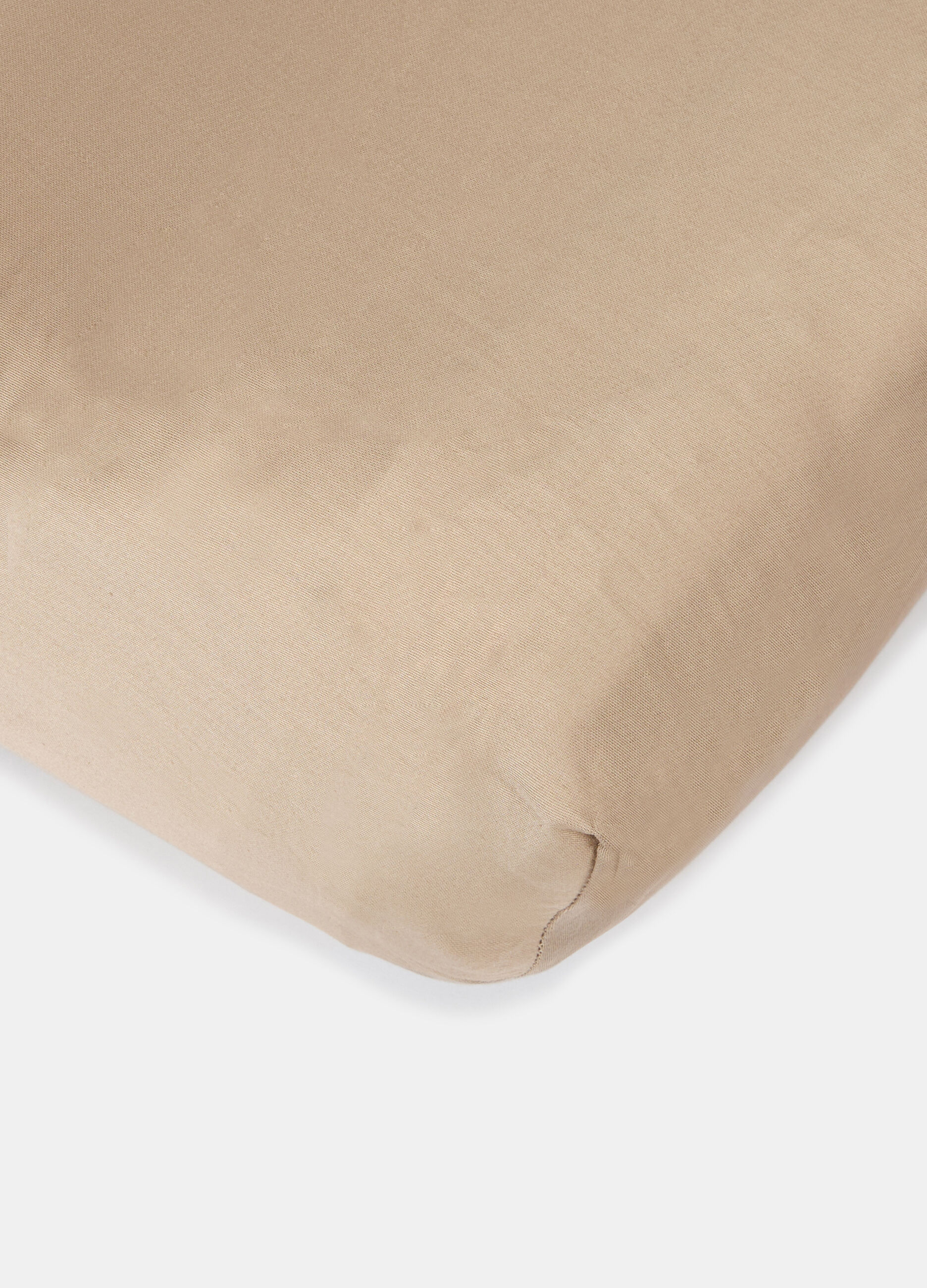 Lenzuolo con angoli matrimoniale in raso di cotone_0