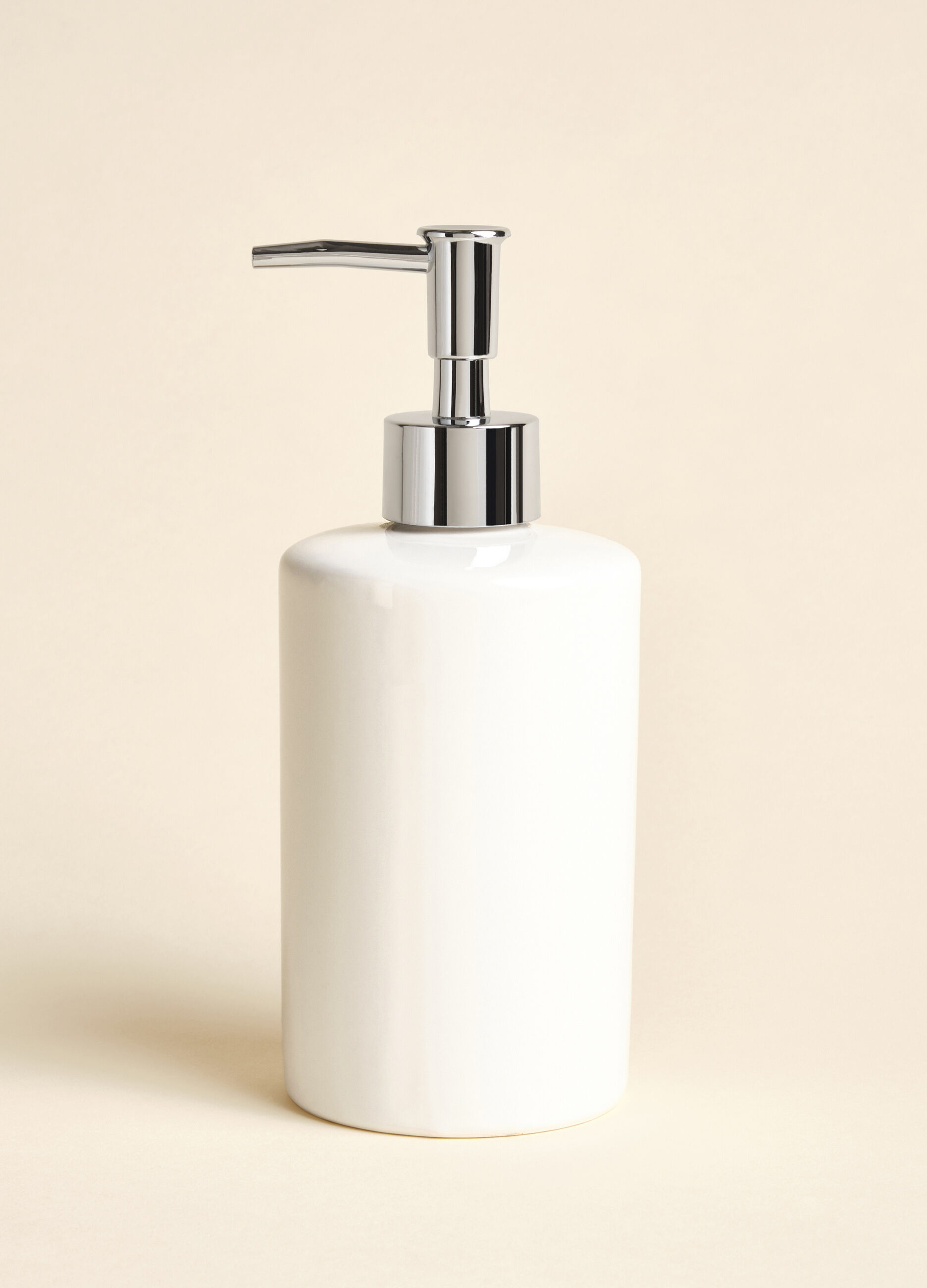 Dispenser sapone bianco