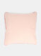Square padded cushion with contrasting trim_0