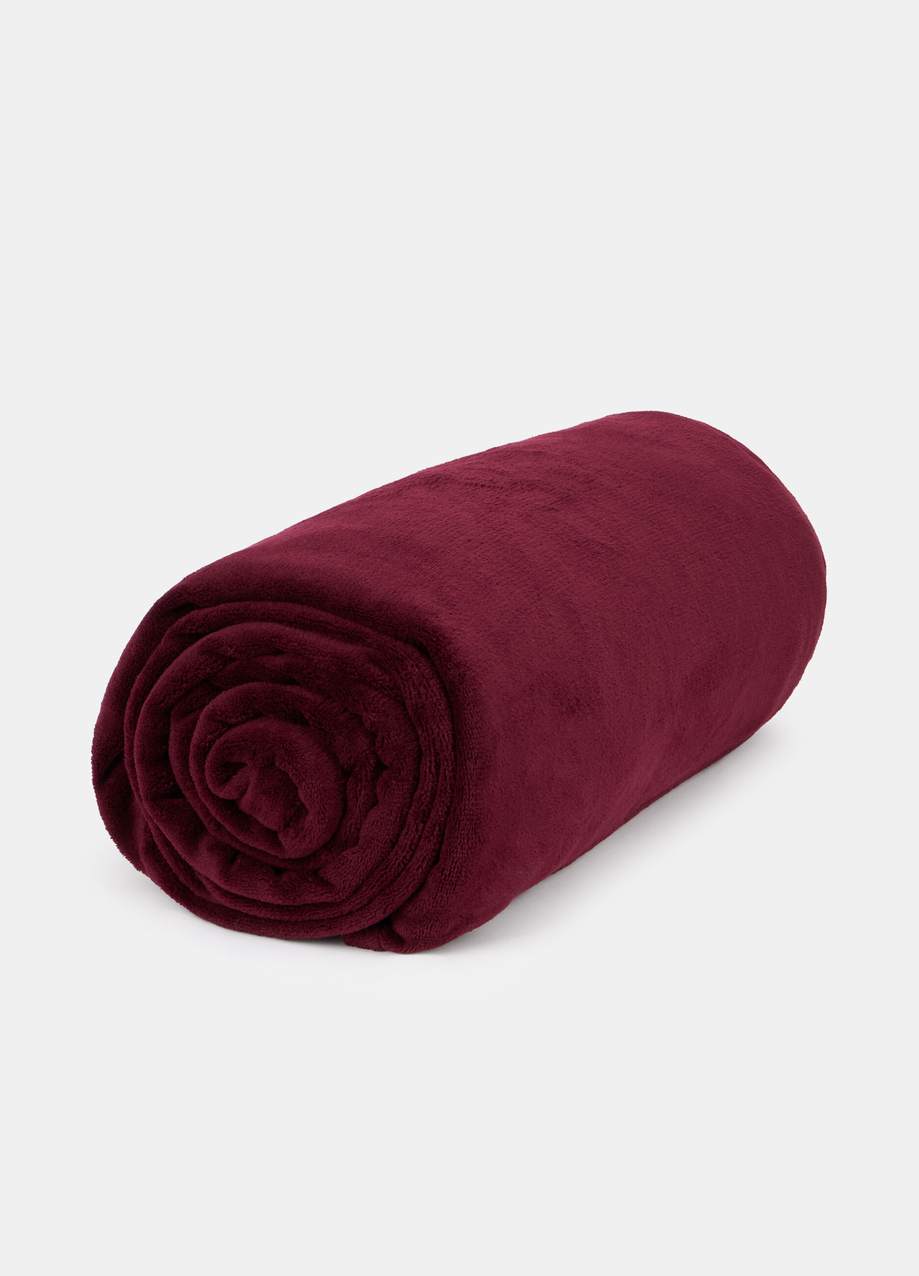 Coperta a due piazze con peluche_0