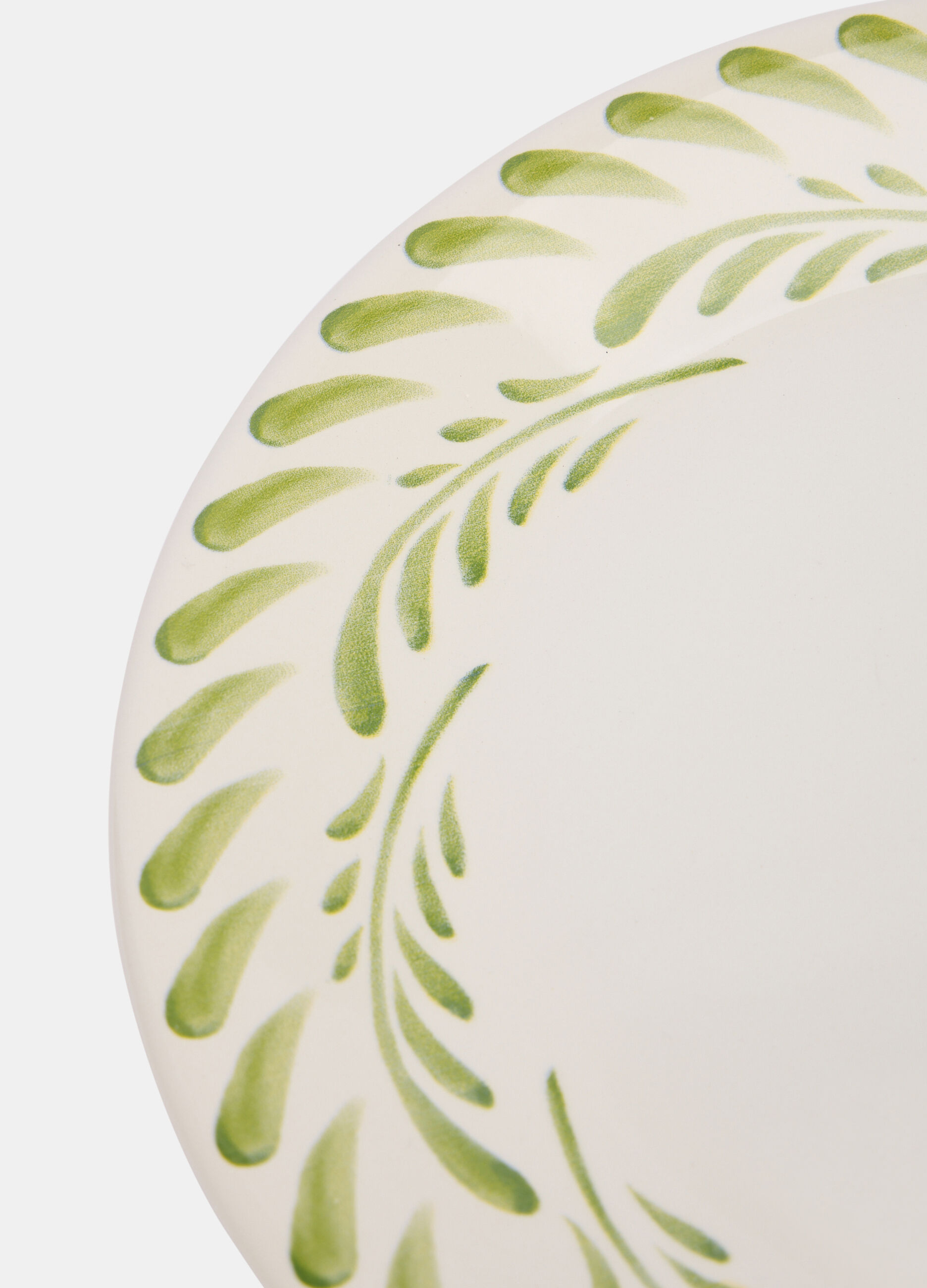 Piatto piano in ceramica dipinta_1
