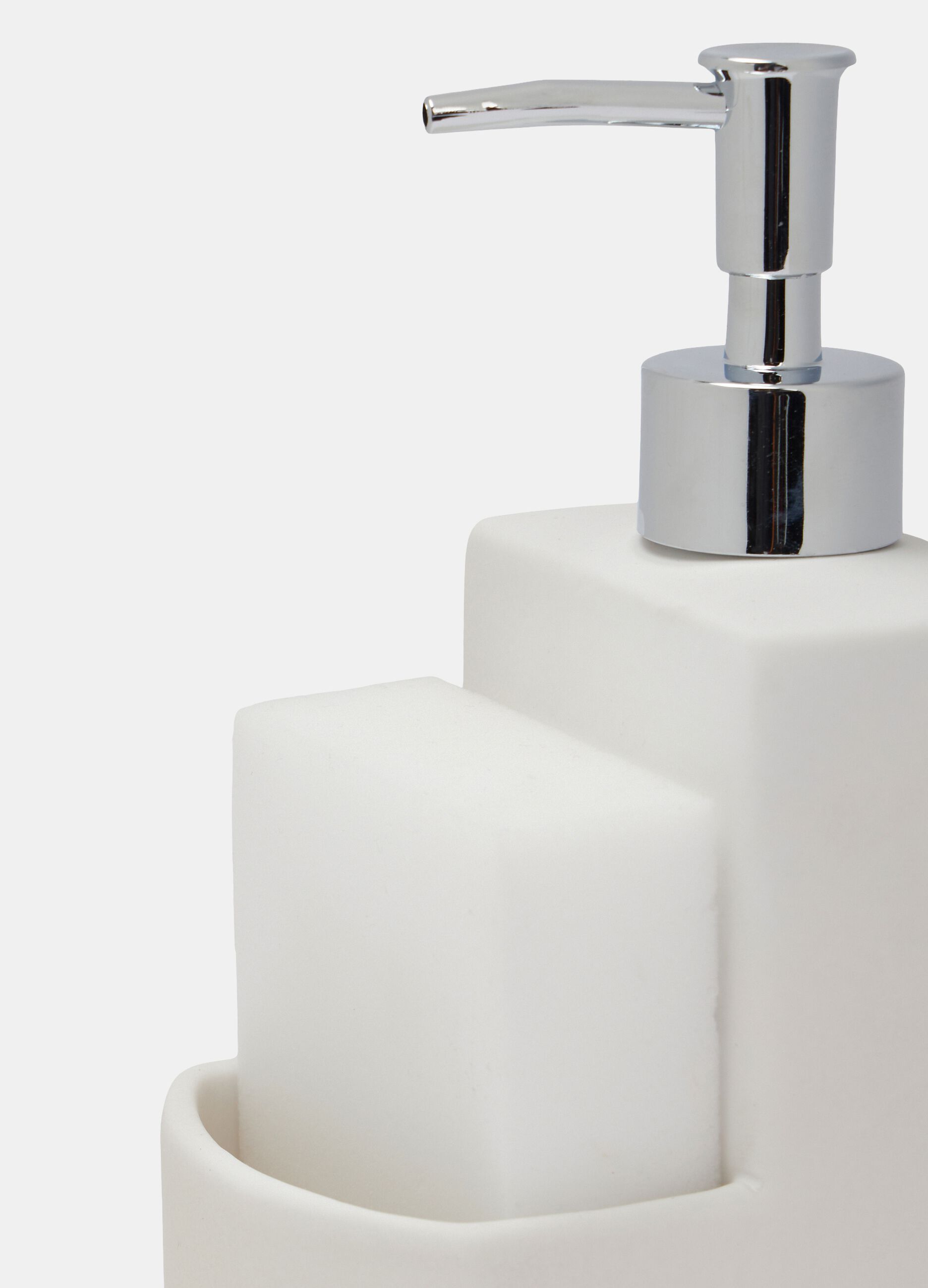 Dispenser sapone con porta saponetta_1