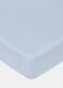 Plain fitted sheet in pure cotton_0