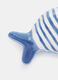 Vassoietto a pesce in ceramica a righe_1