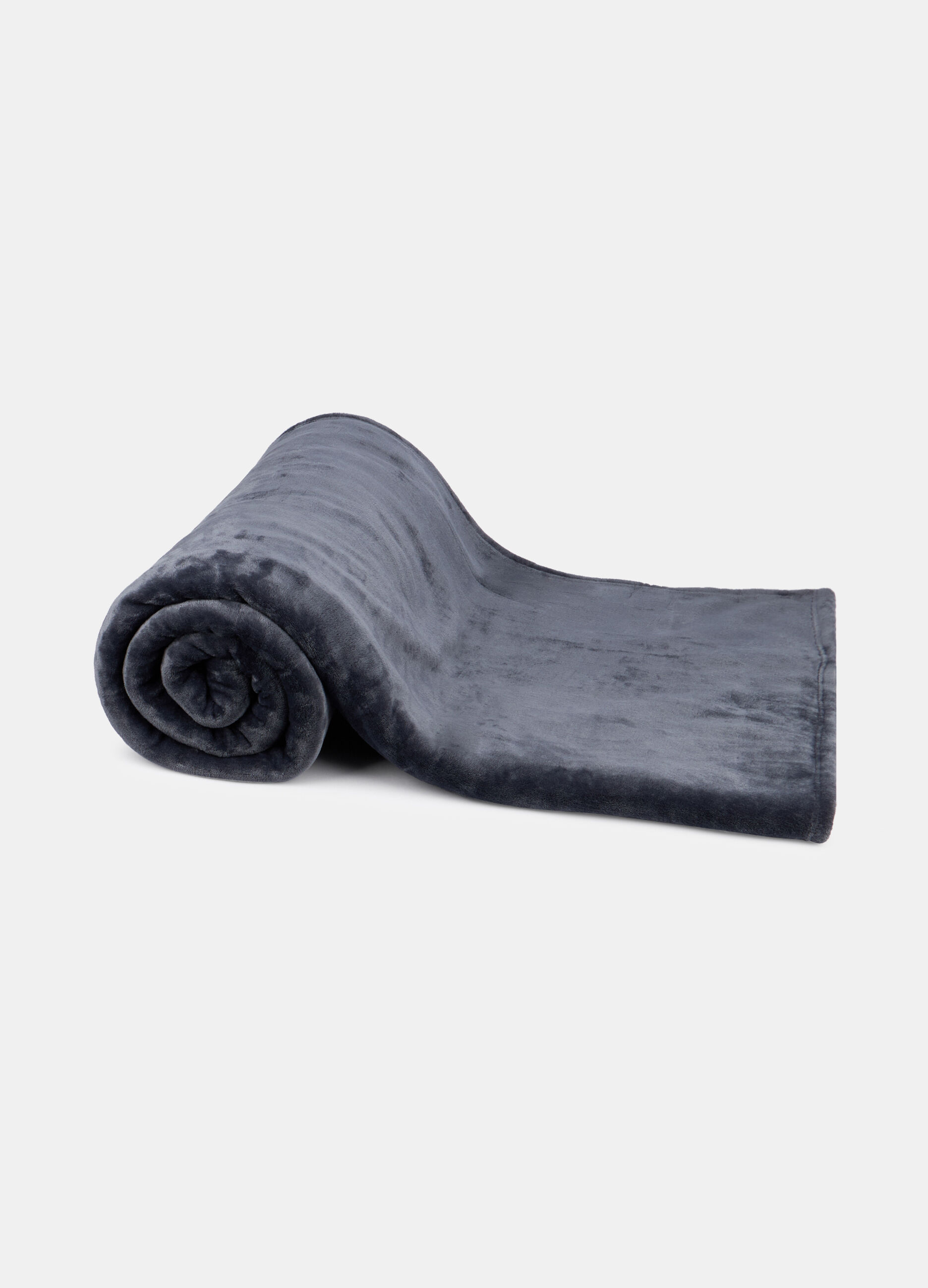 Coperta peluche a due piazze con bordo_1