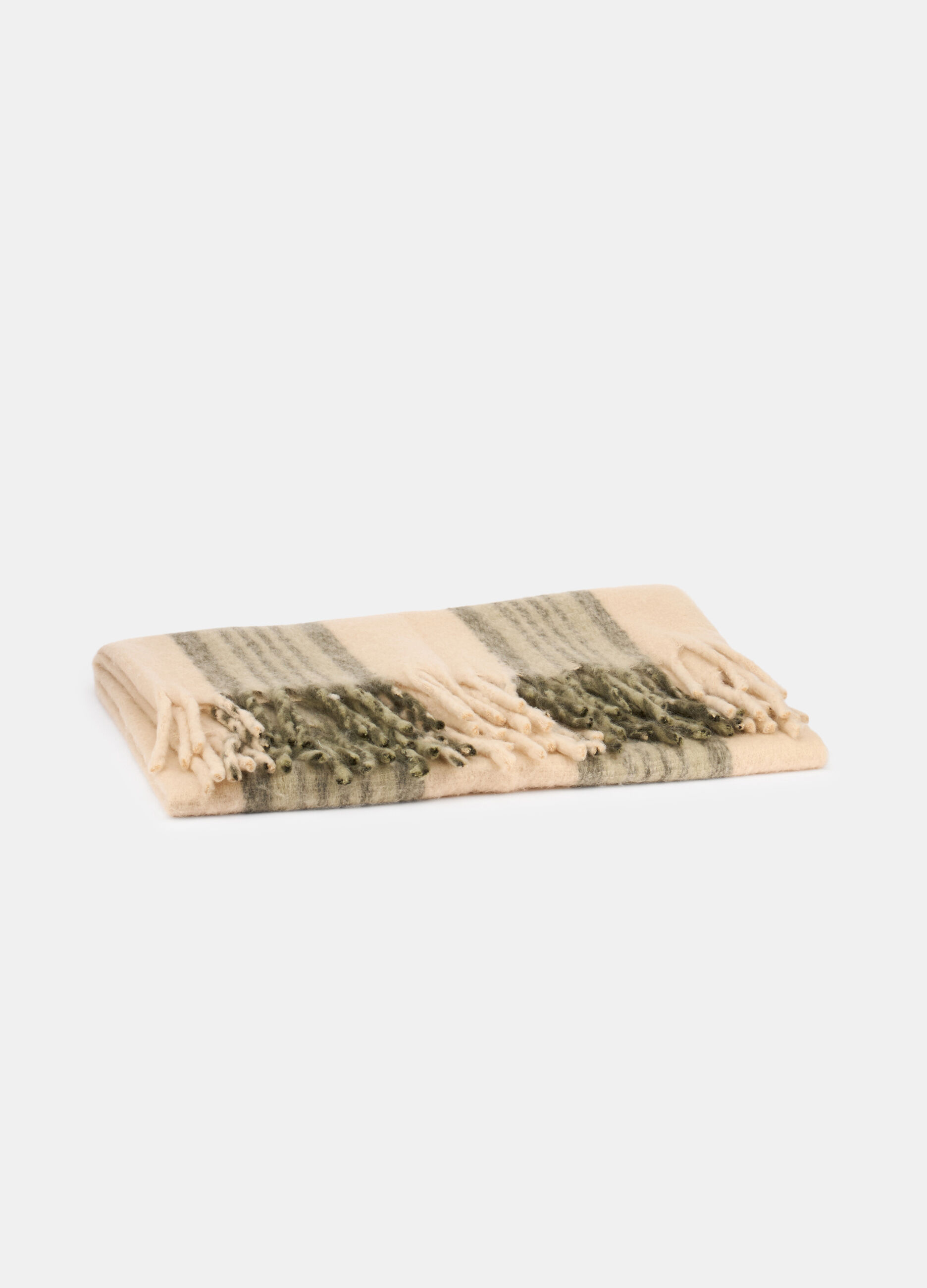 Plaid a righe effetto mohair_0