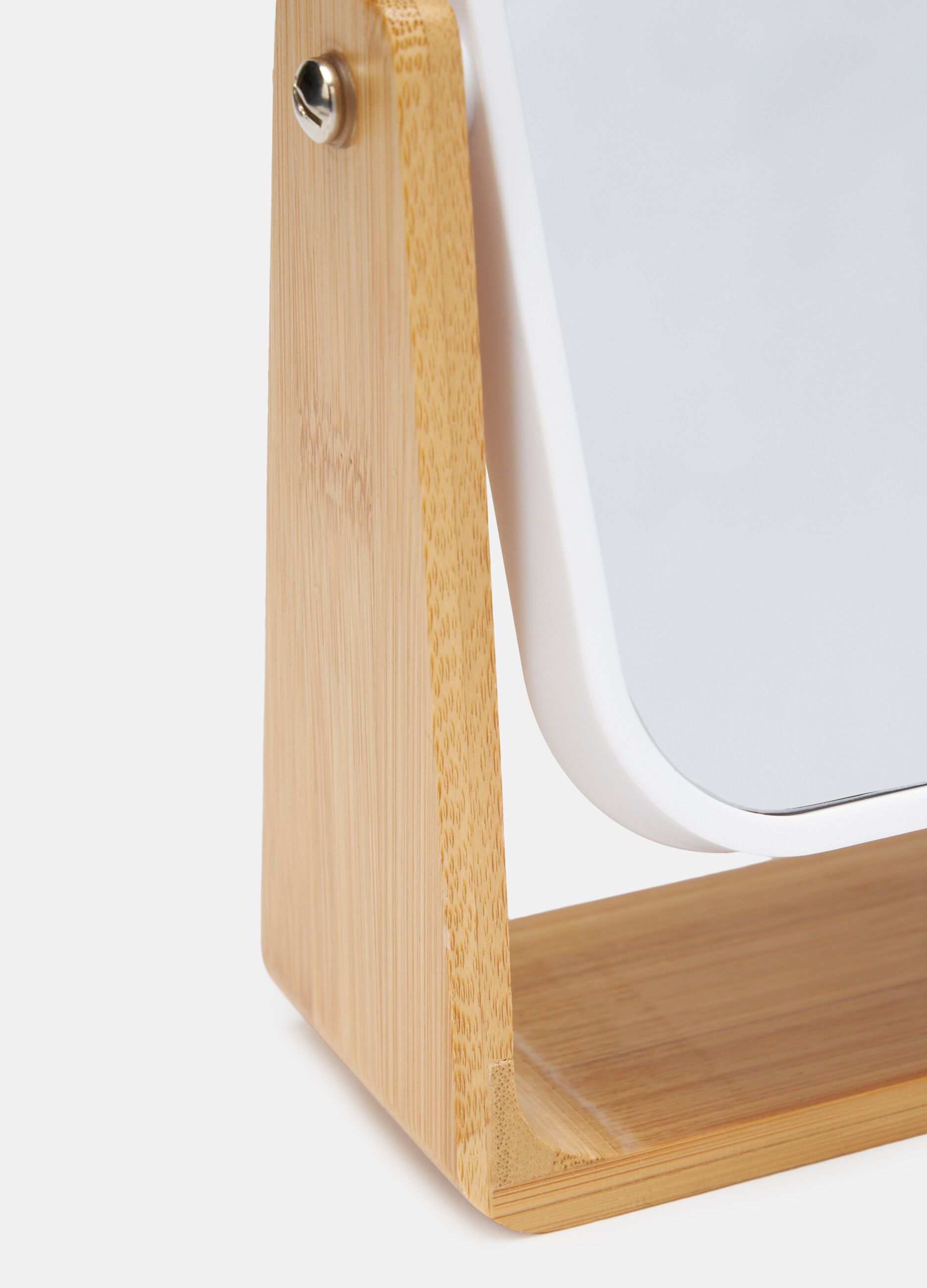 Specchio rettangolare con base in bamboo_1