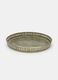 Sottovaso metallico grande decorato con mandala_0