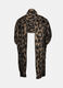 Stola plaid leopardata con tasche_0