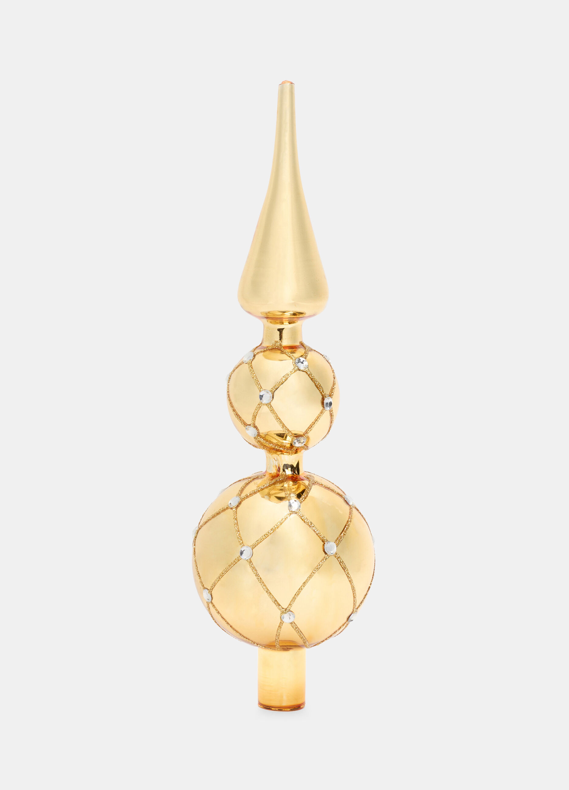 Puntale in vetro con perline_0