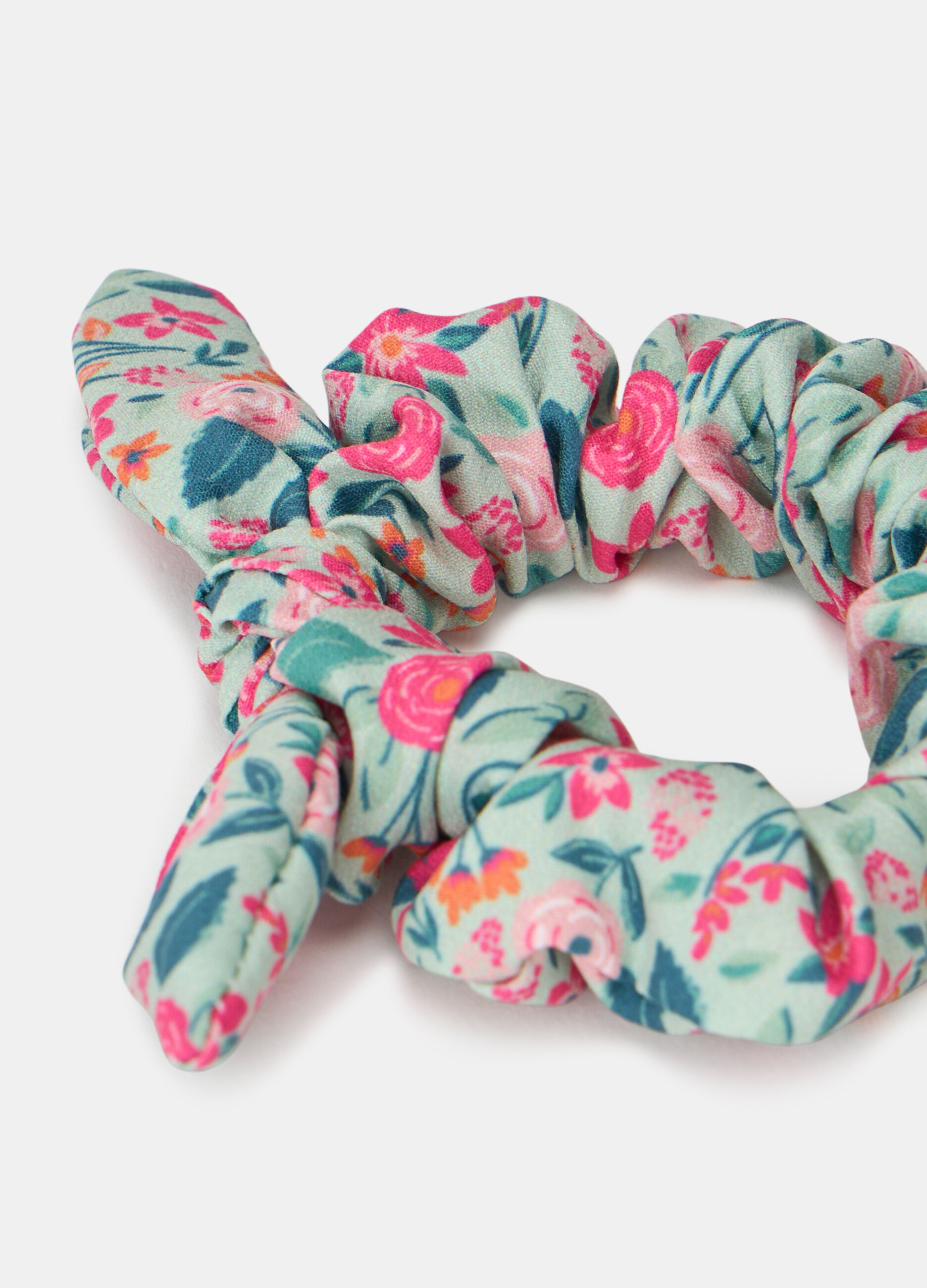 Scrunchie con motivo floreale_0