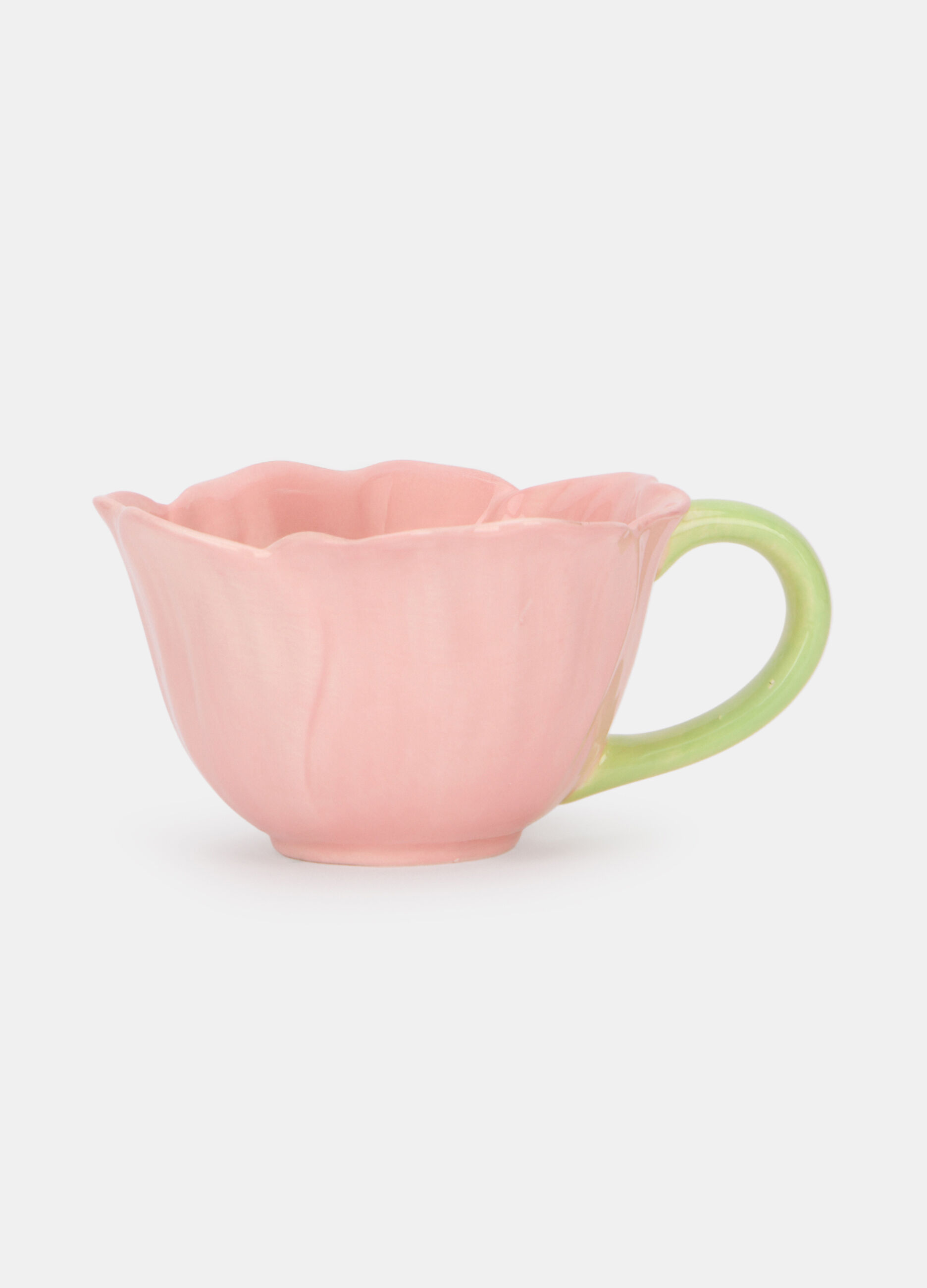 Tazza fiore in ceramica dipinta_0