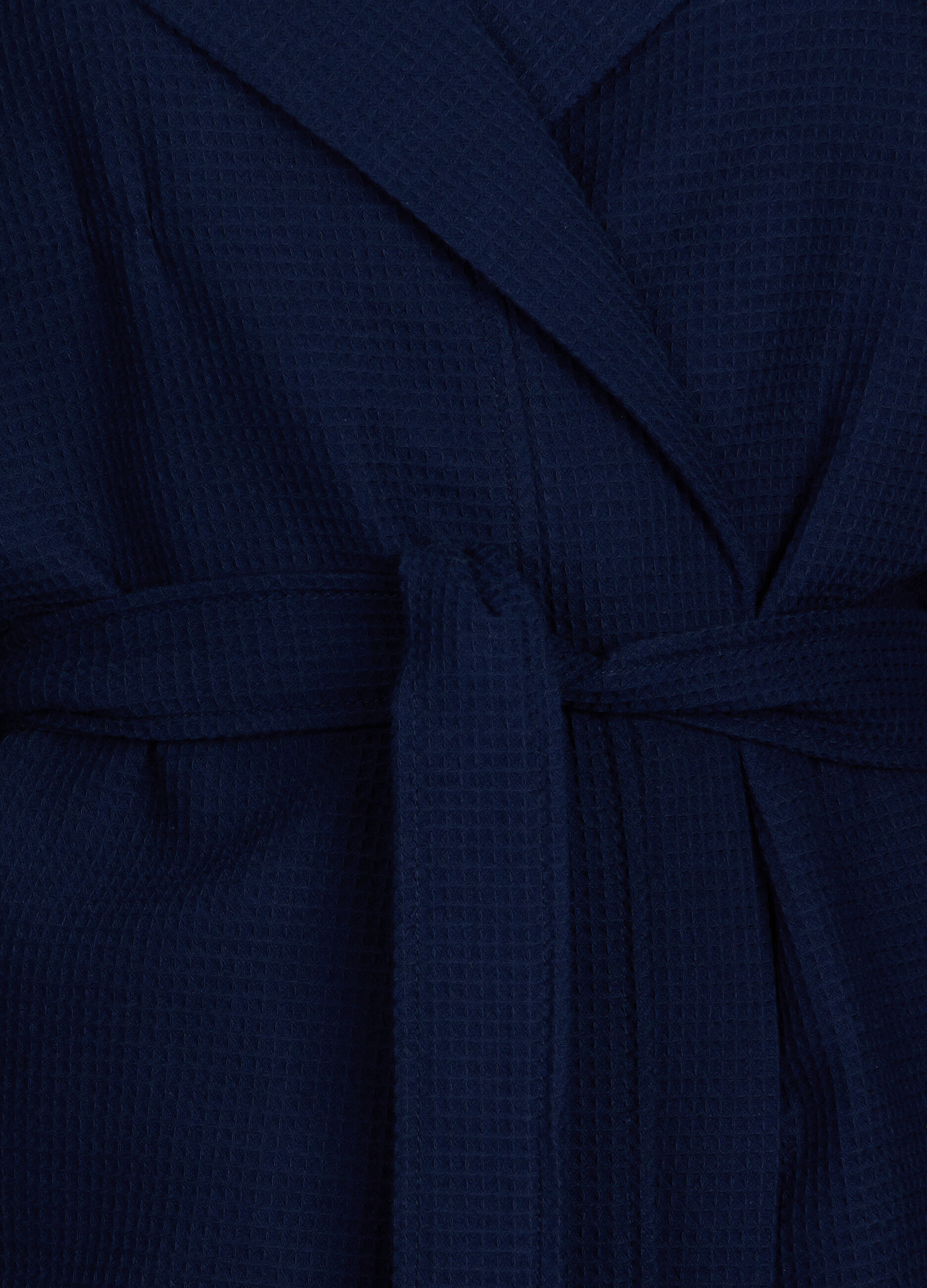Waffle texture guest towel in cotton blend_1