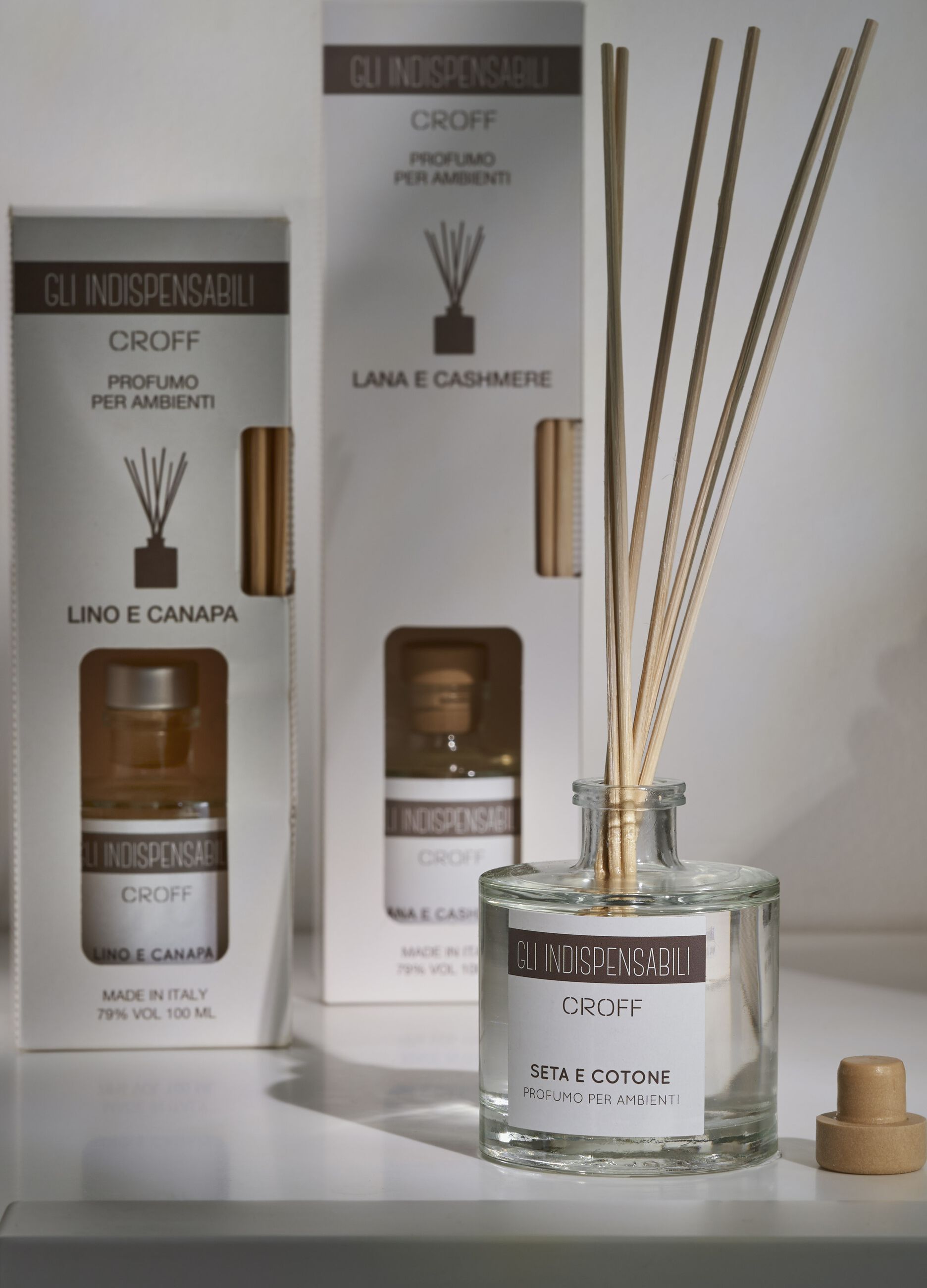 Diffusore ambiente a bastoncini Made in Italy