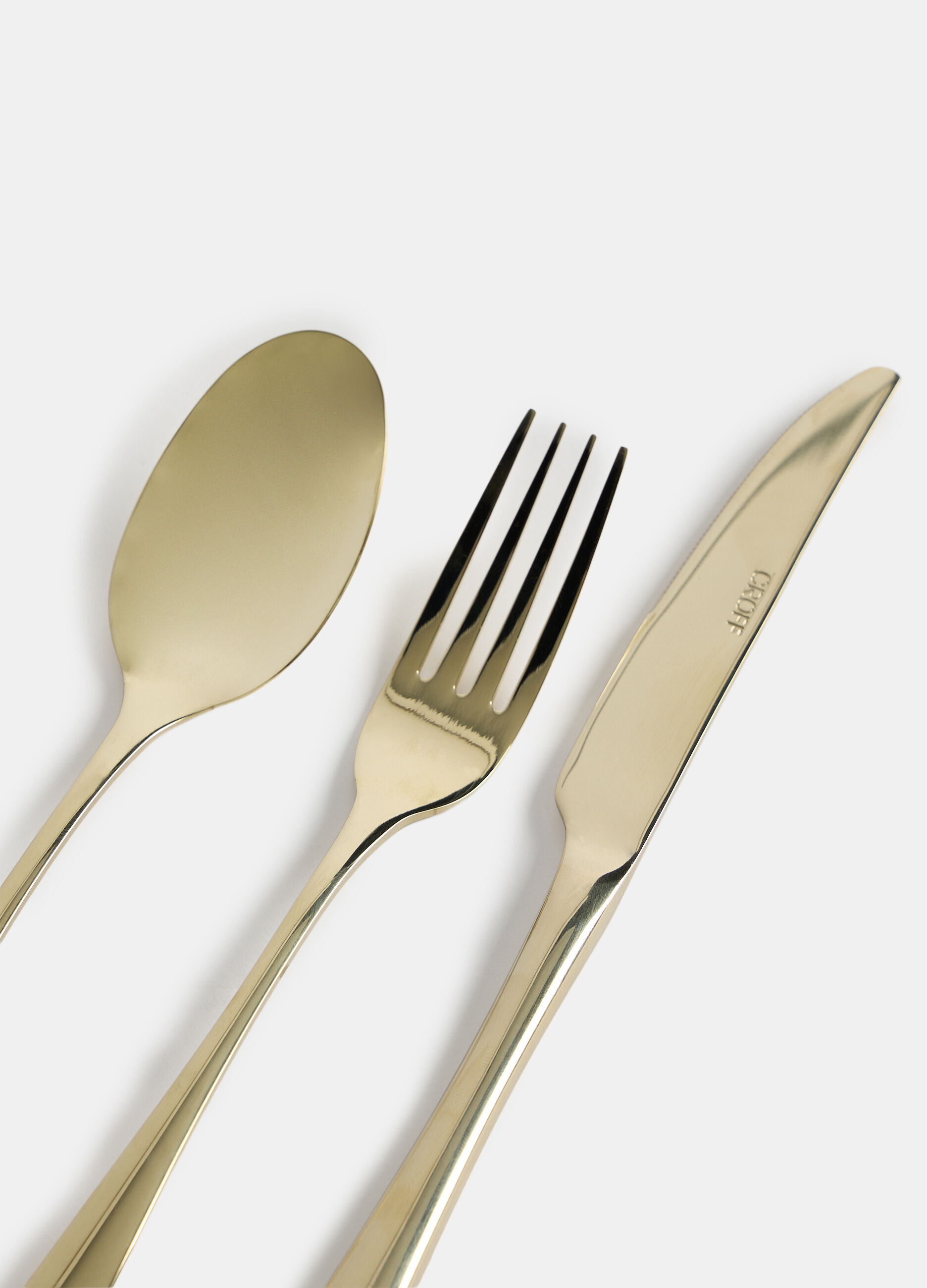 Set posate in acciaio inox lucido 24 pezzi_0