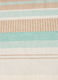 Runner in cotone a righe con frange_1