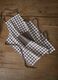 Checked cotton apron_0