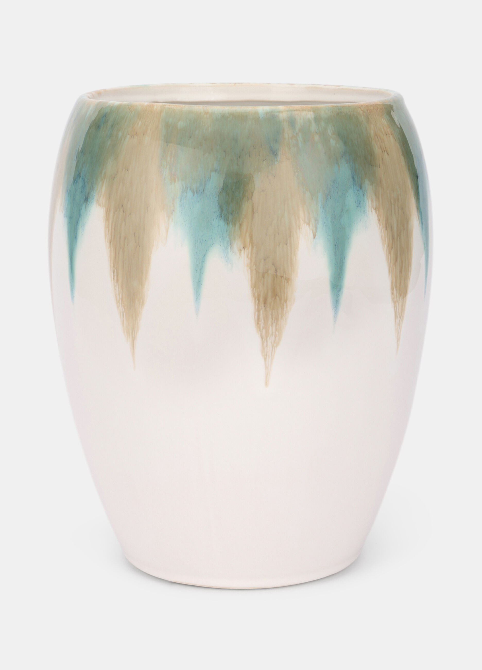 Vaso alto con orlo sfumato_0