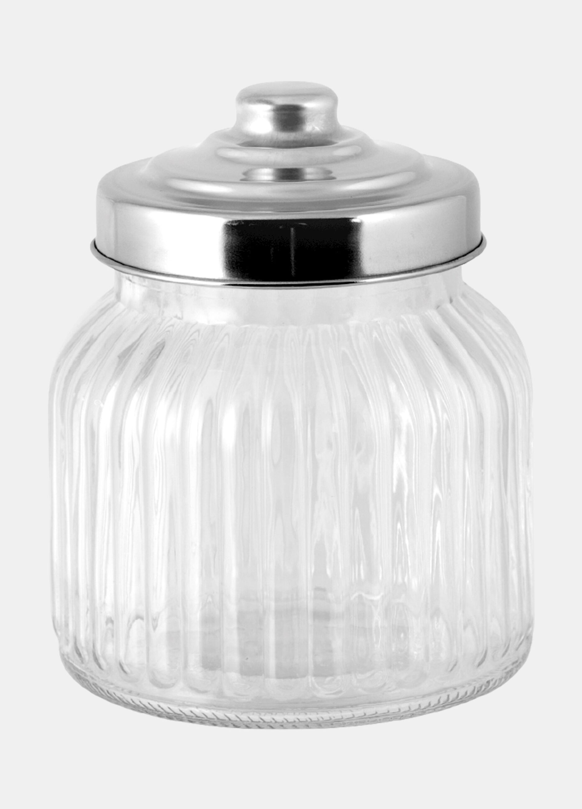 Barattolo in vetro con tappo in acciaio_0