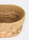 Cesta ovale in fibra intrecciata_1