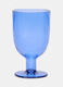 Coloured glass with round base_0