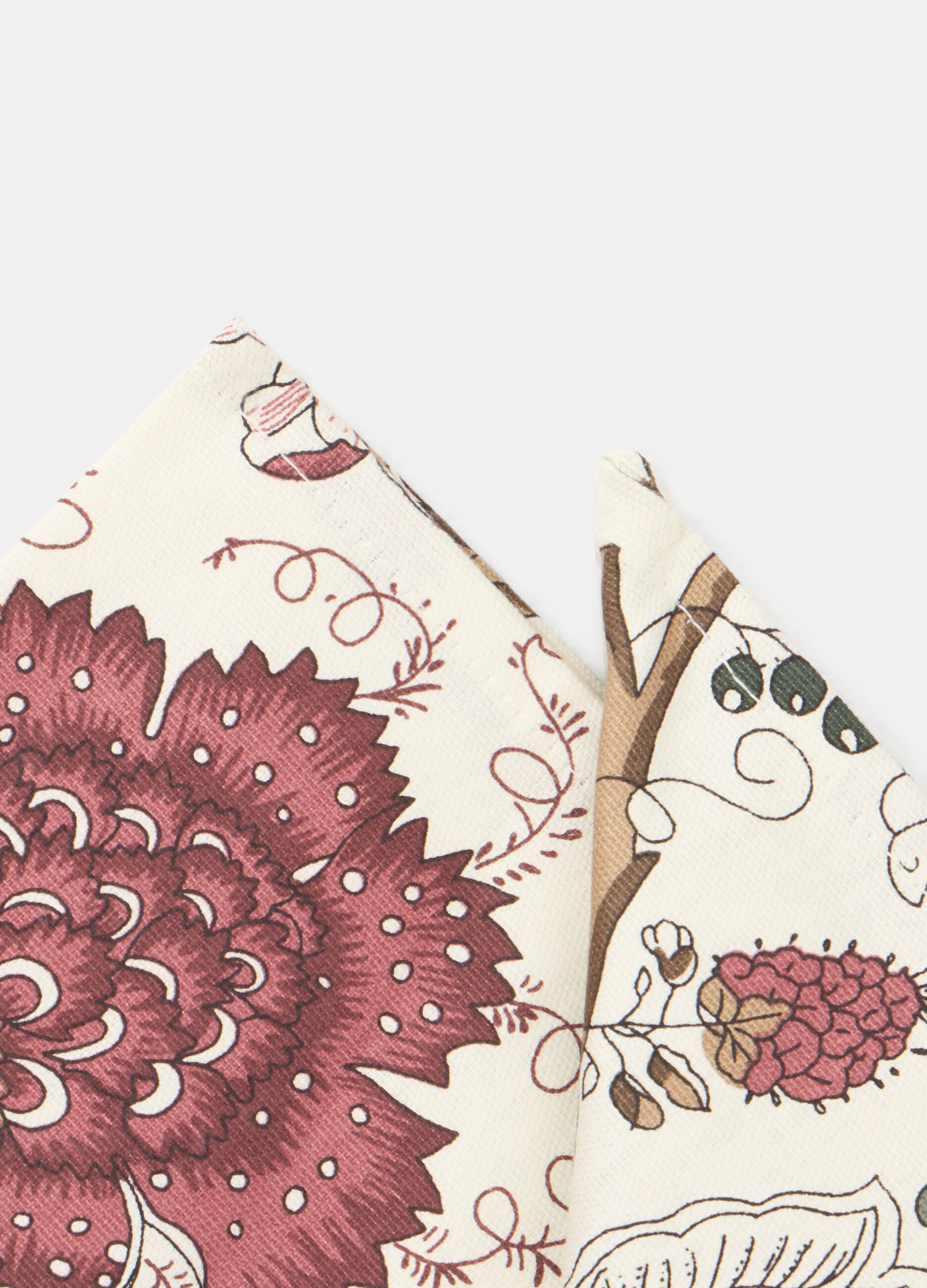 2 pack tovaglioli in cotone a fiori_1