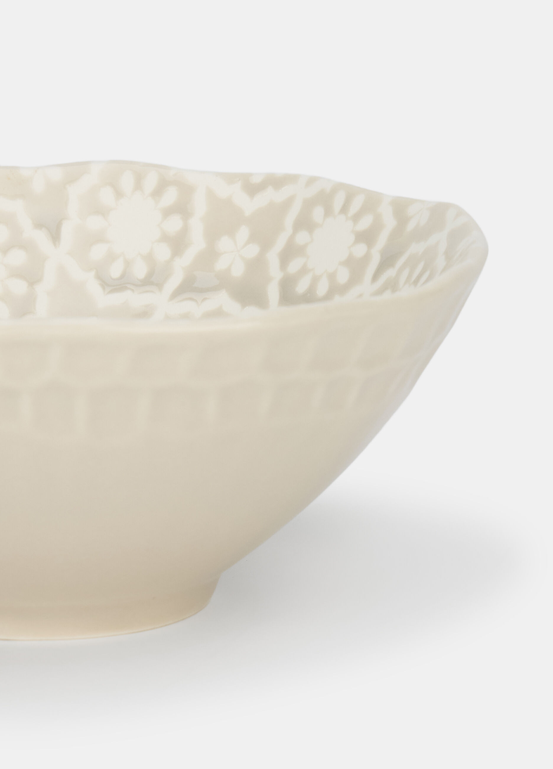 Ciotolina decorata in gres con motivo geometrico_1