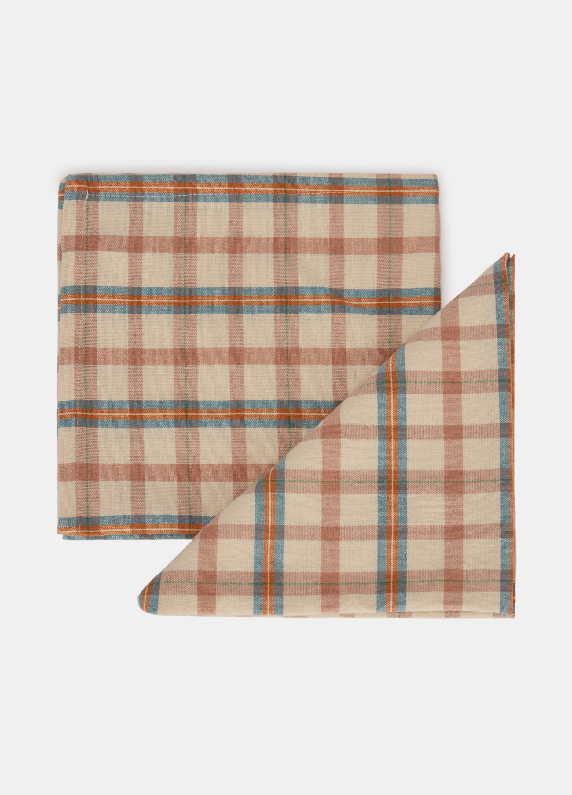 2 pack tovaglioli in cotone lavato a quadri_0