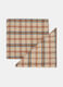 2 pack tovaglioli in cotone lavato a quadri_0