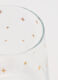 Bicchiere con stelle dorate_1