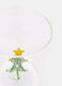 Bicchiere in vetro con albero di Natale_1