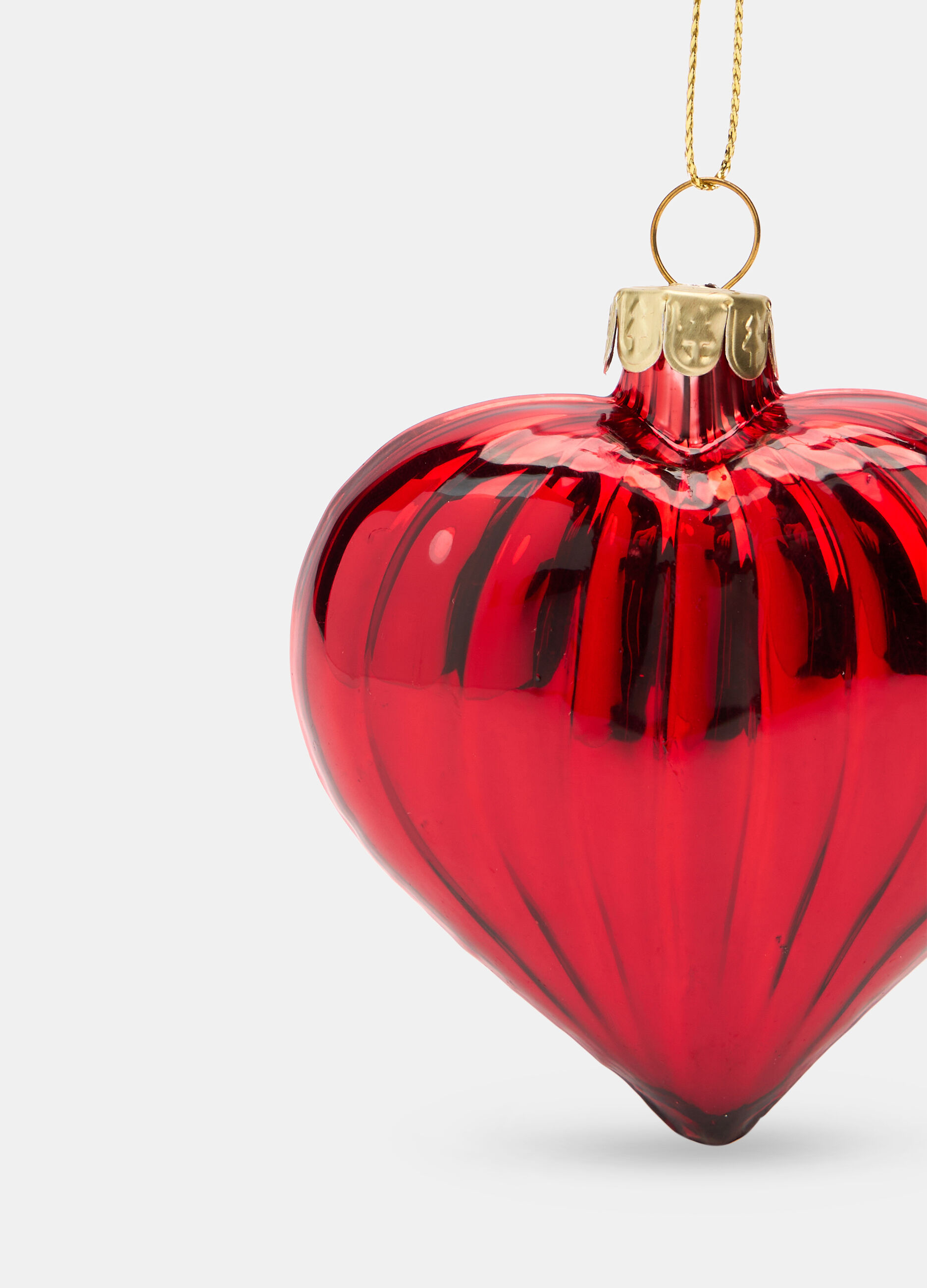 Pallina cuore in vetro scanalato_1