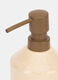 Dispenser sapone in ceramica effetto graniglia_1